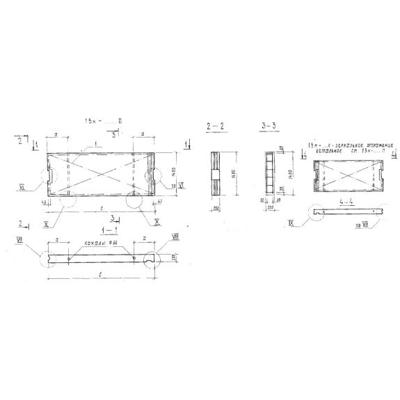 Большое фото товара - 1Вн 60-15-2 п. Вариант №1